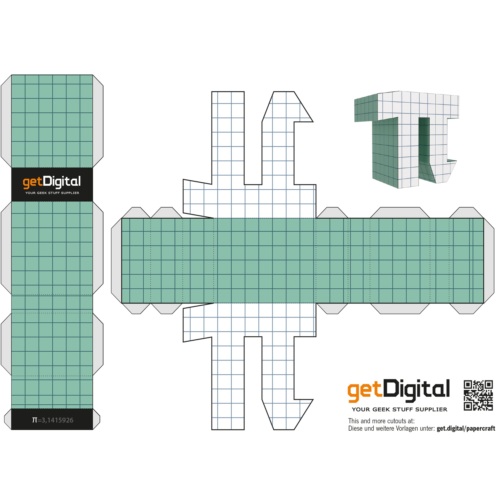 Papercraft Raspberry Pi Pi Papercraft Pi-Percraft — getDigital