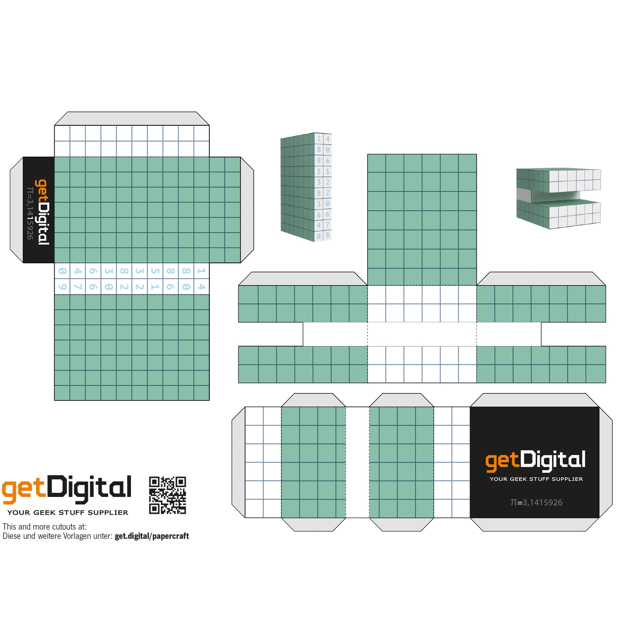 Papercraft Raspberry Pi Pi Papercraft Pi-Percraft — getDigital