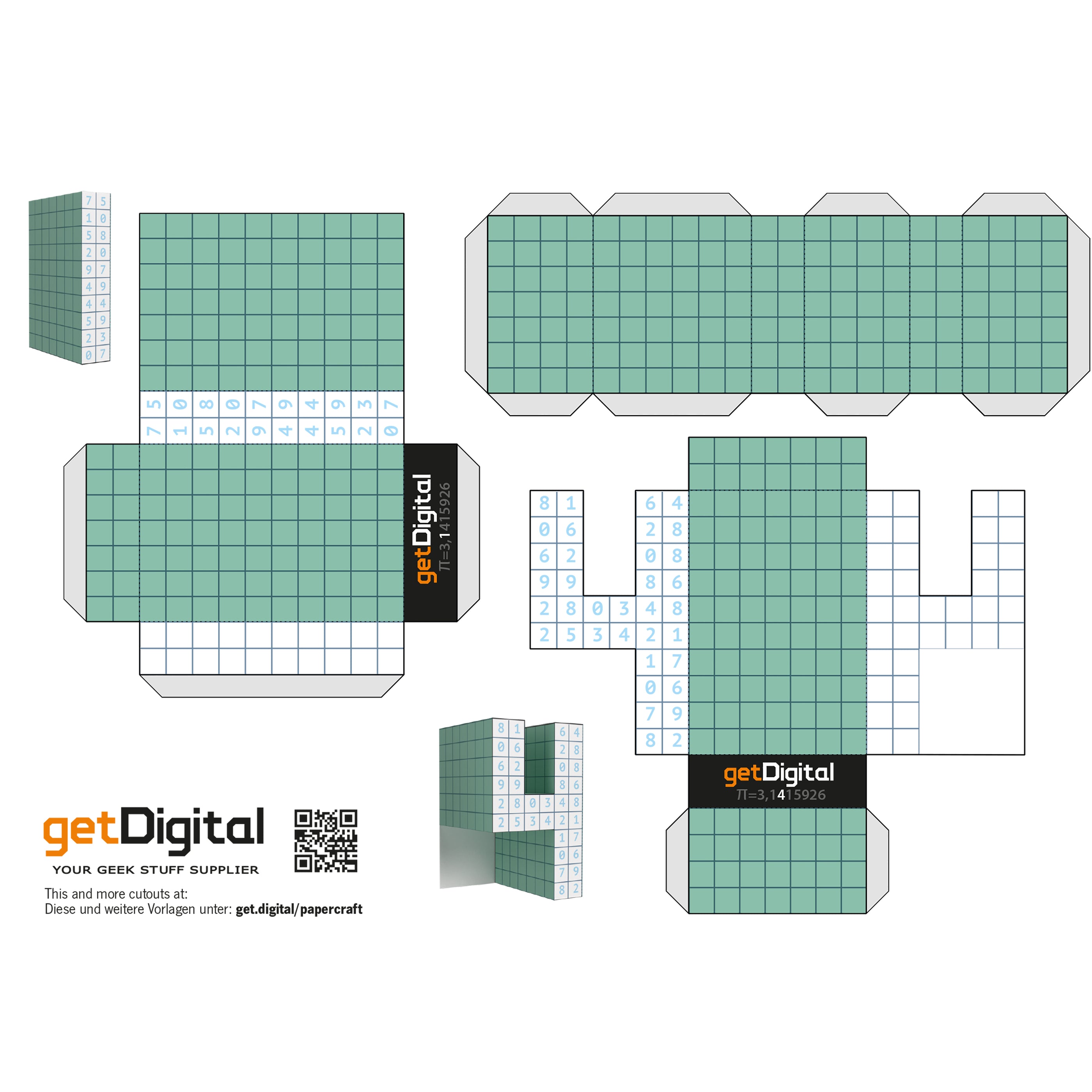 Papercraft Raspberry Pi Pi Papercraft Pi-Percraft — getDigital