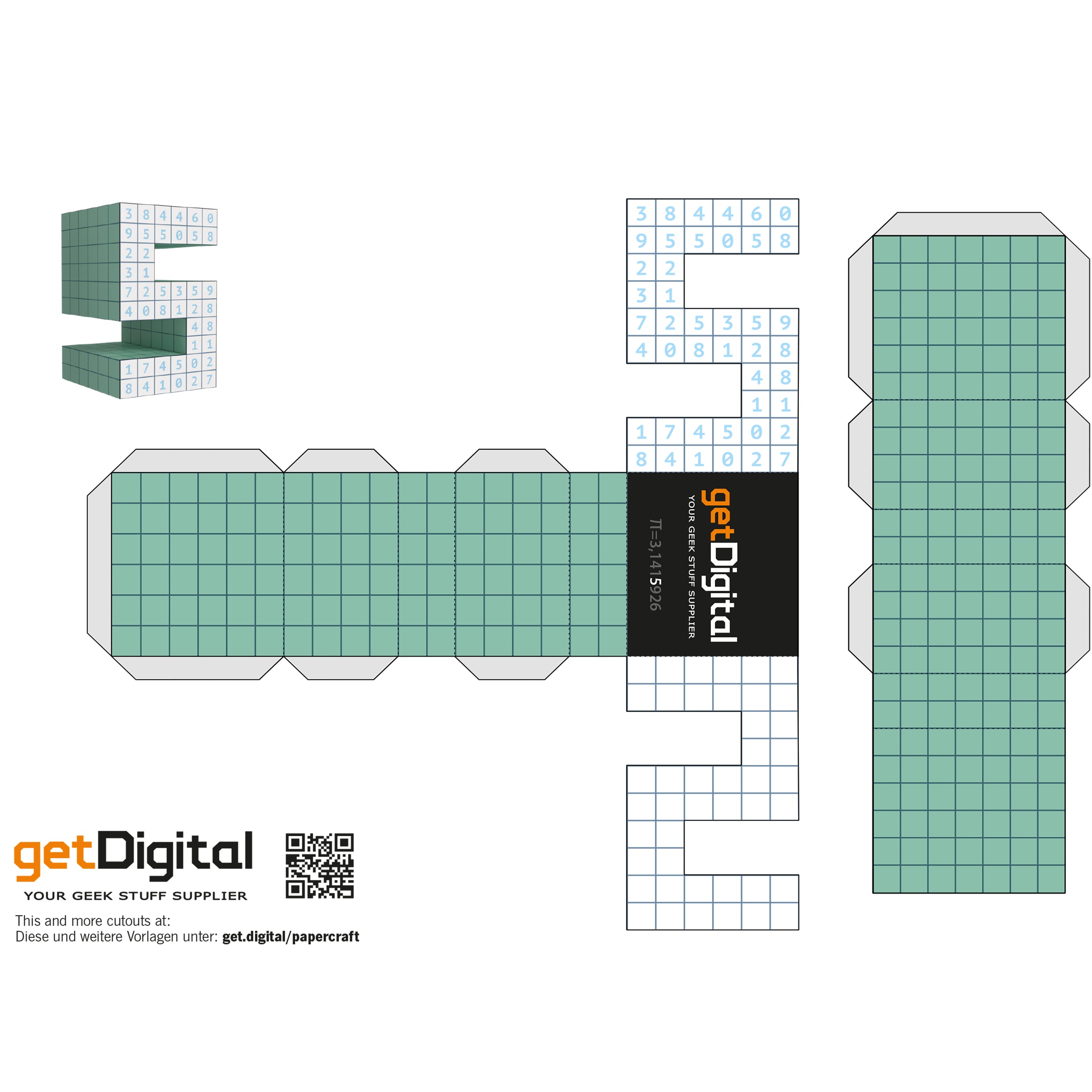 Papercraft Raspberry Pi Pi Papercraft Pi-Percraft — getDigital