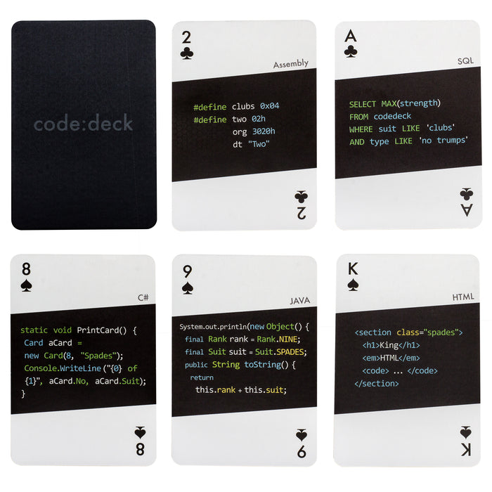 Programming language card game code:deck — getDigital
