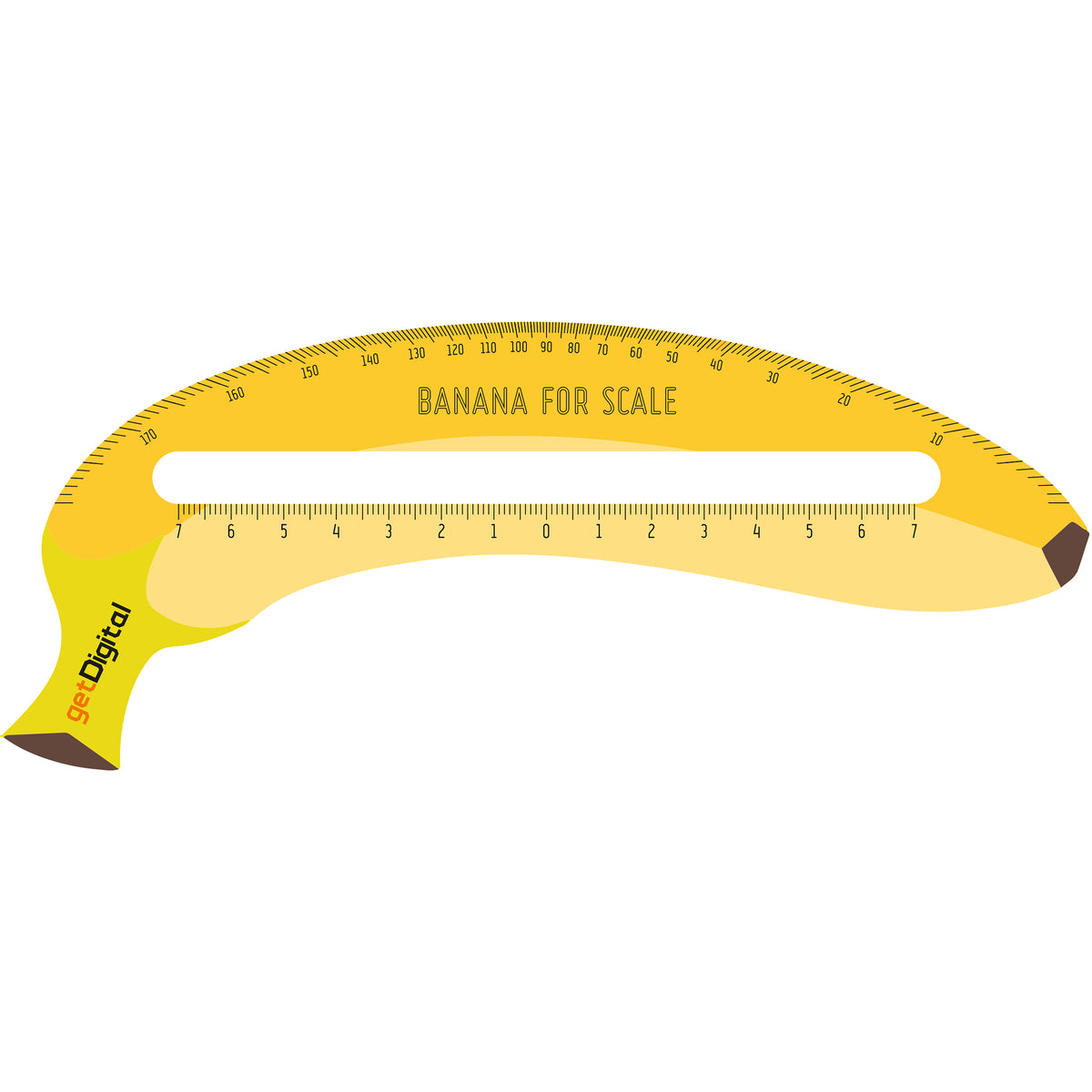 Banana Ruler Math Banana for Scale Ruler — getDigital