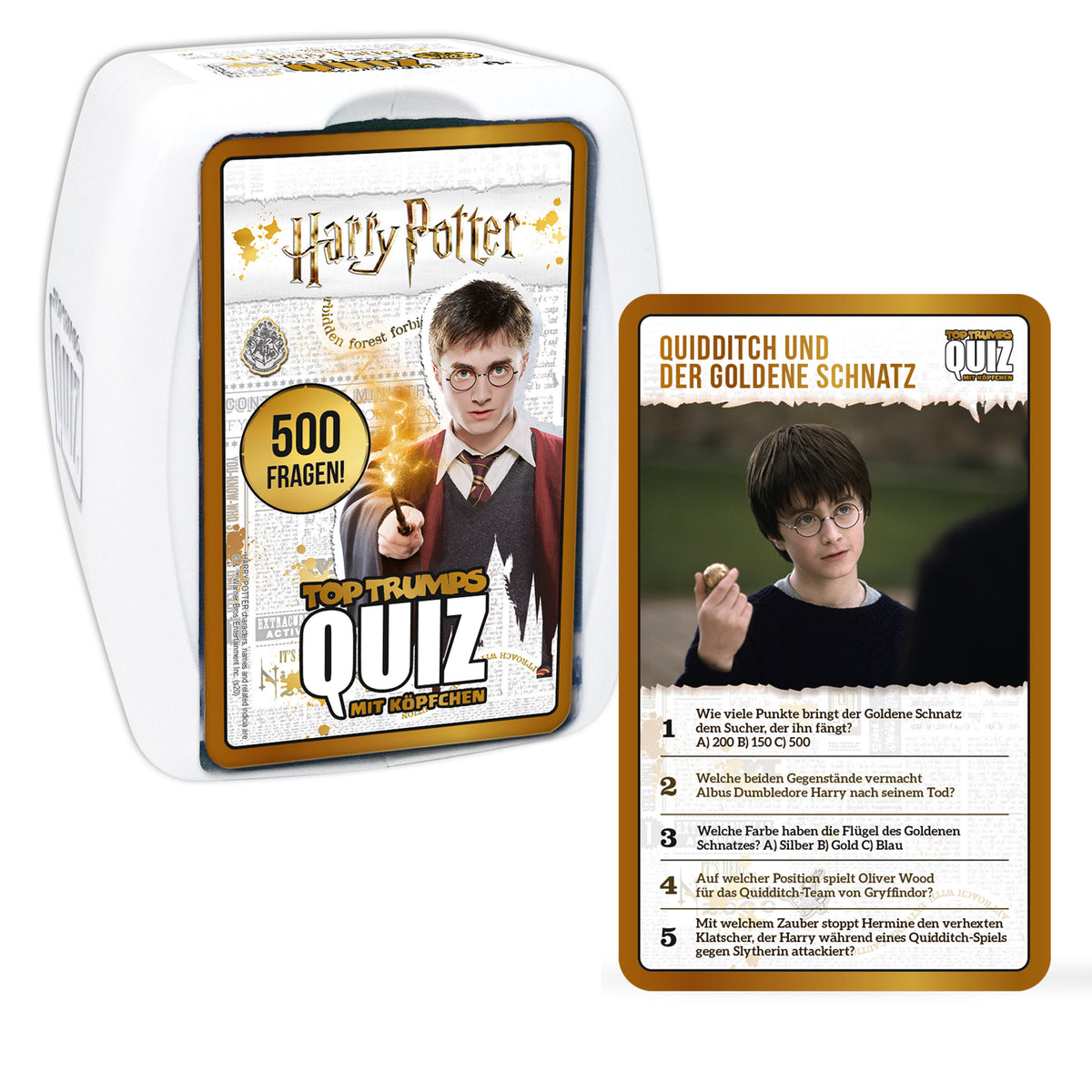 Top Trumps Harry Potter Quizspiel – Italienische Ausgabe Mit 500 Fragen