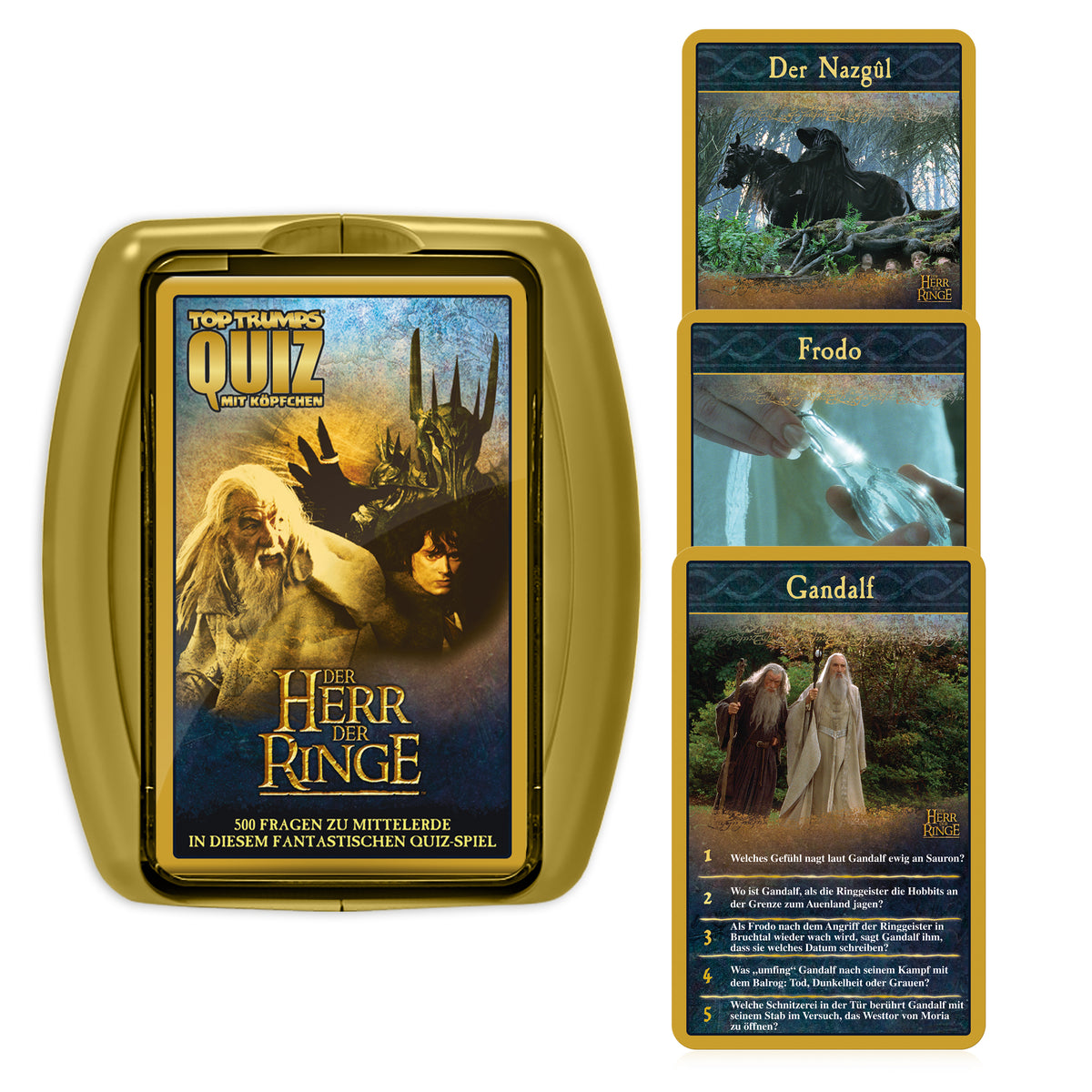 Top Trumps Quiz – Der Herr Der Ringe (italienische Version) Von Winning Moves (Kartenspiel)