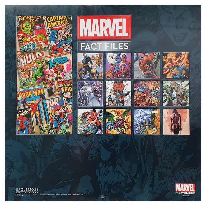 Marvel Fact Files Between Marvel Fact Files Permanent Calendar — getDigital