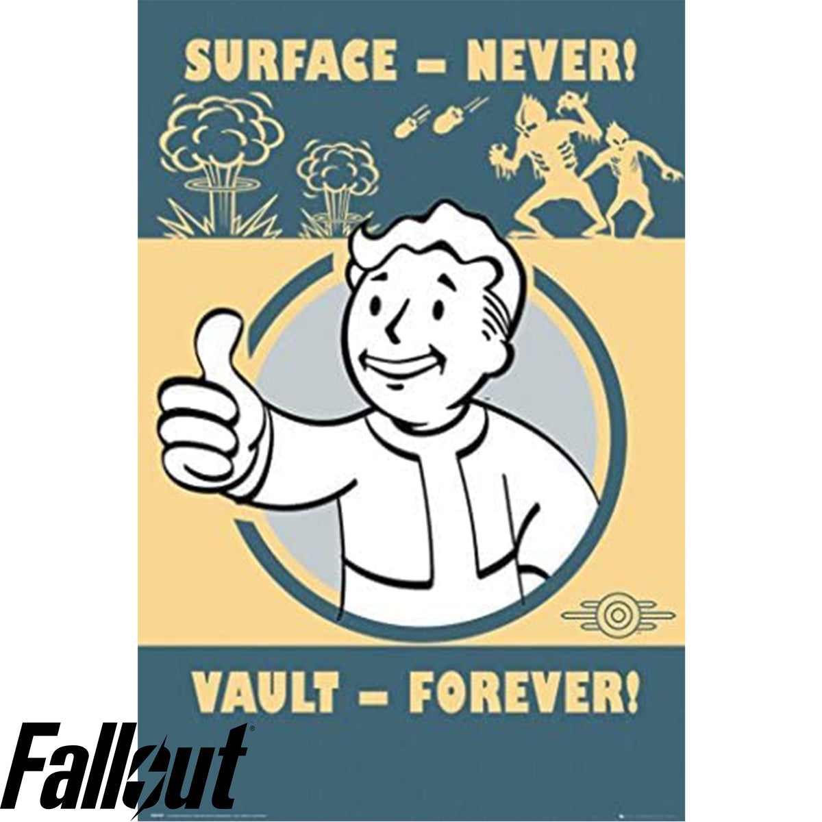 Poster di Fallout Vault per sempre — getDigital