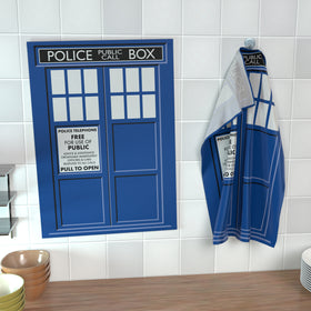 Paño de cocina Police Call Box