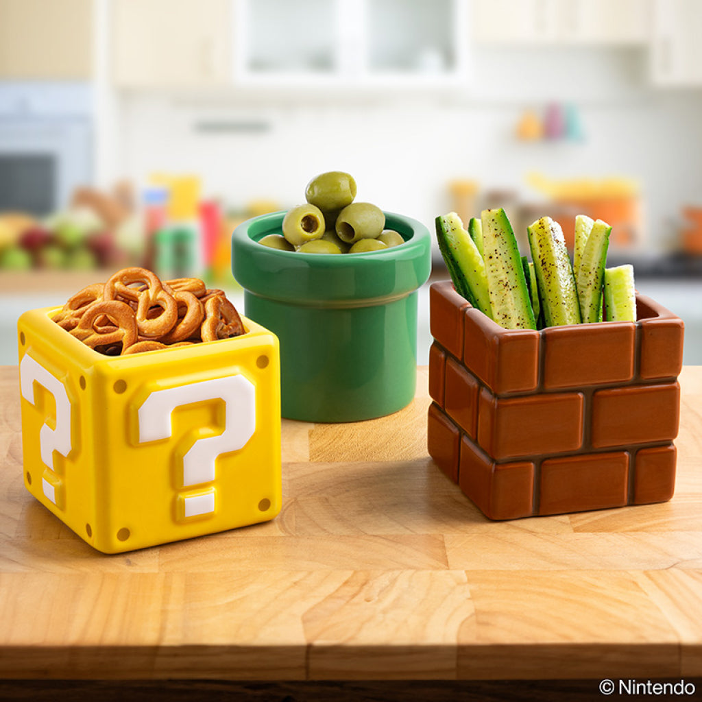 Super Mario snack bowls set of 3 — getDigital