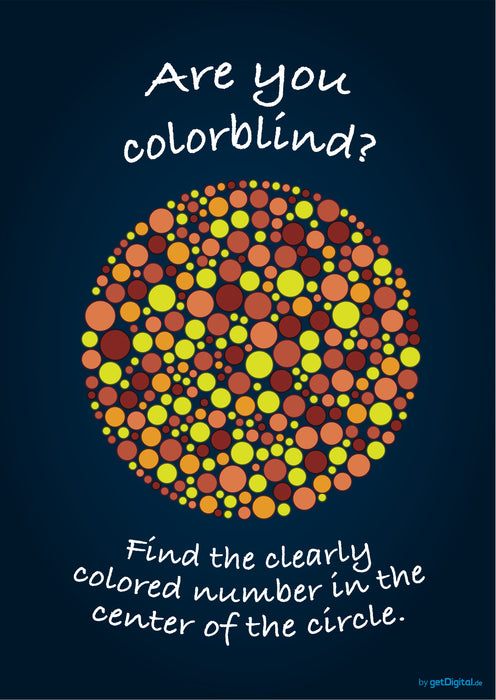 Colorblind Color Ramps Colorblind Poster — getDigital