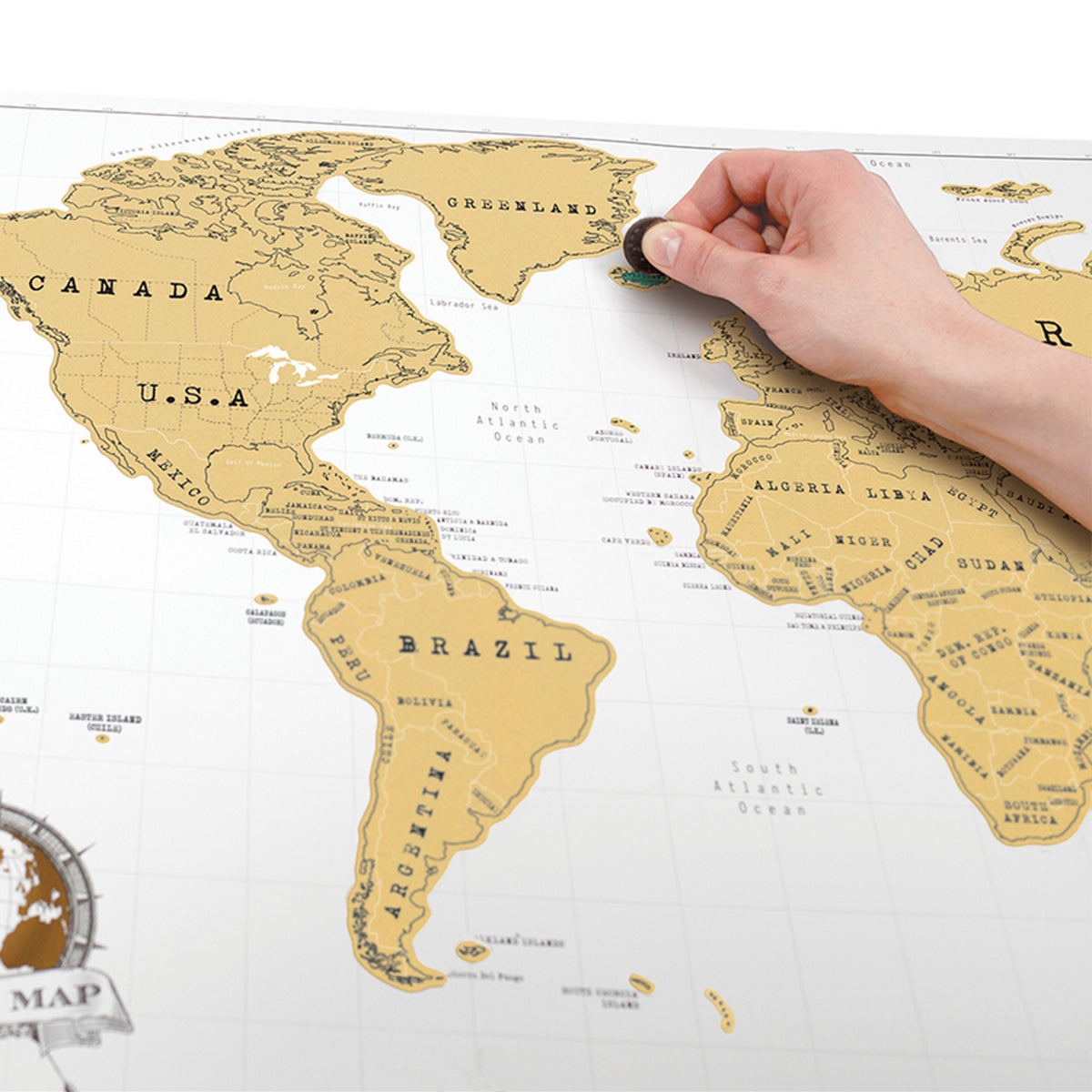 Scratch Map Scratch map — getDigital