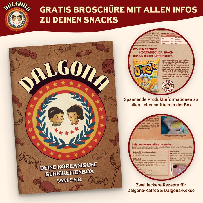 Korea-Snackbox "Dalgona Retter"