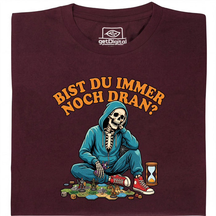 Are You Still Taking Your Turn? - Main view T-Shirt Dark Red