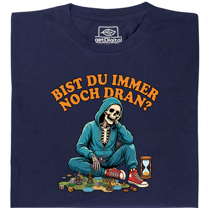Are You Still Taking Your Turn? - Main view T-Shirt Navy Blue