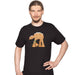 Galleta Tropezadora - Caminante de Jengibre en Guirnalda - Camiseta Hombre David