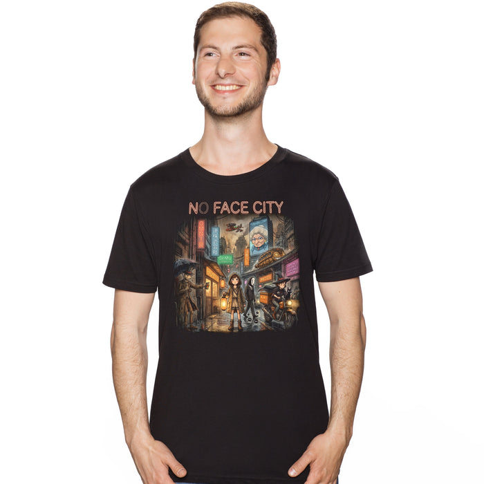 No Face City - Camiseta Hombre Tobi