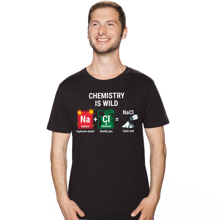 Chemistry Is Wild - T-shirt Man Tobi