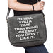A Joke About Time Travel - Bag