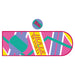 Set Tappetino da Scrivania XL &amp; Sottobicchiere Back to the Future Hoverboard
