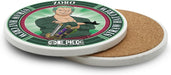 Posavasos Roronoa Zoro One Piece vista frontal