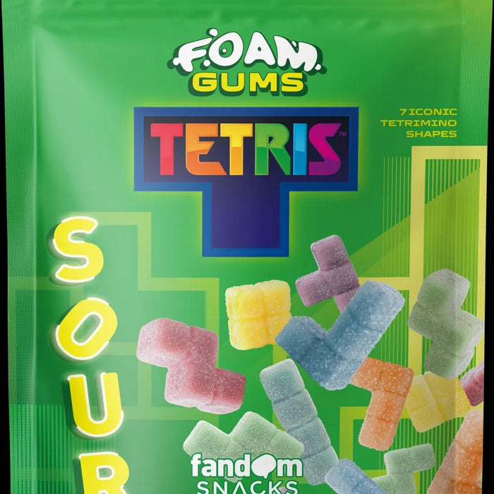 Fandom Snacks Foam Gums Tetris (Sauer) – Schaumgummi 125g