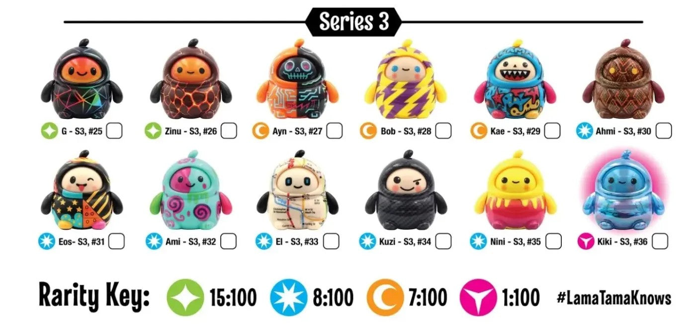 LamaTama Series 3 - Mignons Oracles à Collectionner (Boîte Surprise)