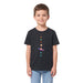 Würfelplaneten - Kindershirt Model Junge 2