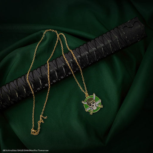 Collar de One Piece con colgante de Zoro
