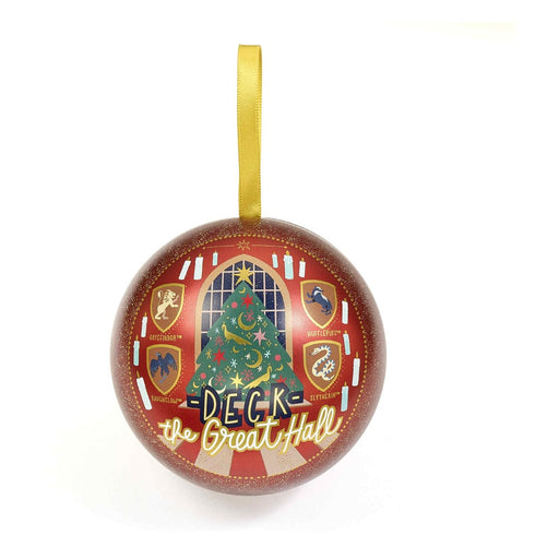 Boule de Noël Harry Potter Deck the Great Hall avec porte-clés