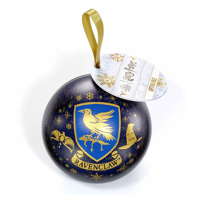 Harry Potter Christbaumkugel Ravenclaw mit Halskette