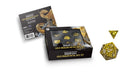 Dungeons & Dragons Dadi in metallo Dragon Scale Gold (set da 7)