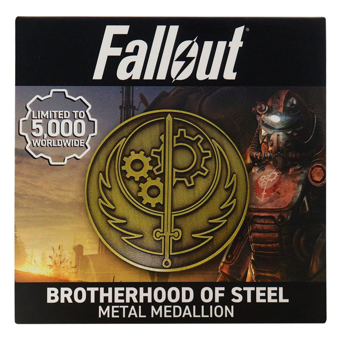 Fallout Sammelmedaille Brotherhood of Steel