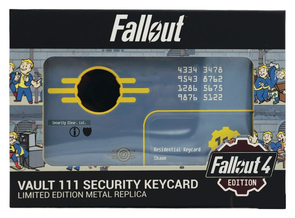 Fallout 4 Vault-111-Keycard Replik (Limited Edition)