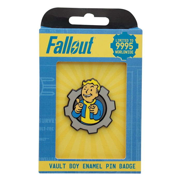 Fallout Ansteck-Pin Vault Boy Charisma