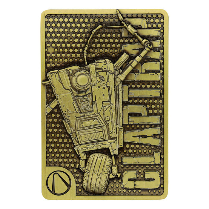 Lingotto in metallo Borderlands Claptrap