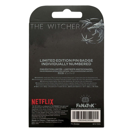 The Witcher Spilla Testa di Lupo