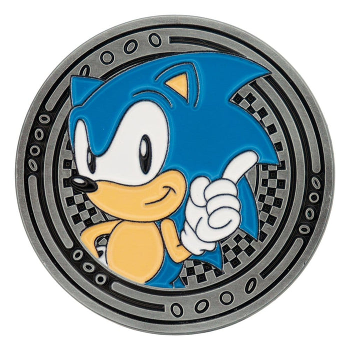 Moneda de colección de Sonic y Tails