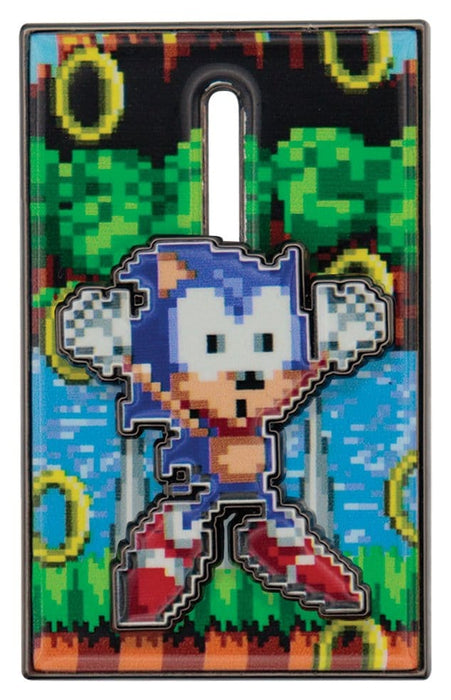 Pin de Sonic con erizo móvil