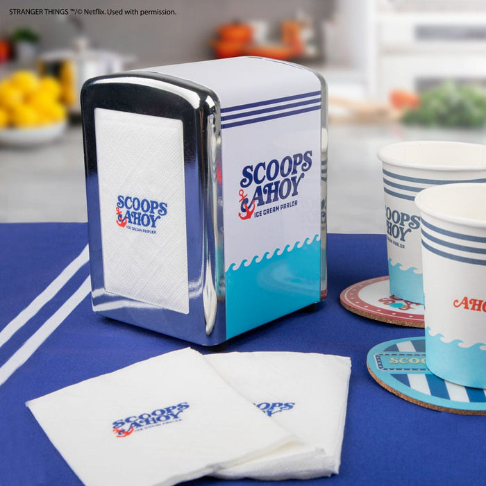 Set de servilletero Stranger Things Scoops Ahoy