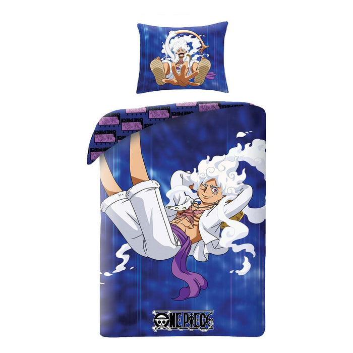 One Piece set letto Luffy Gear 5 (140 x 200 cm)