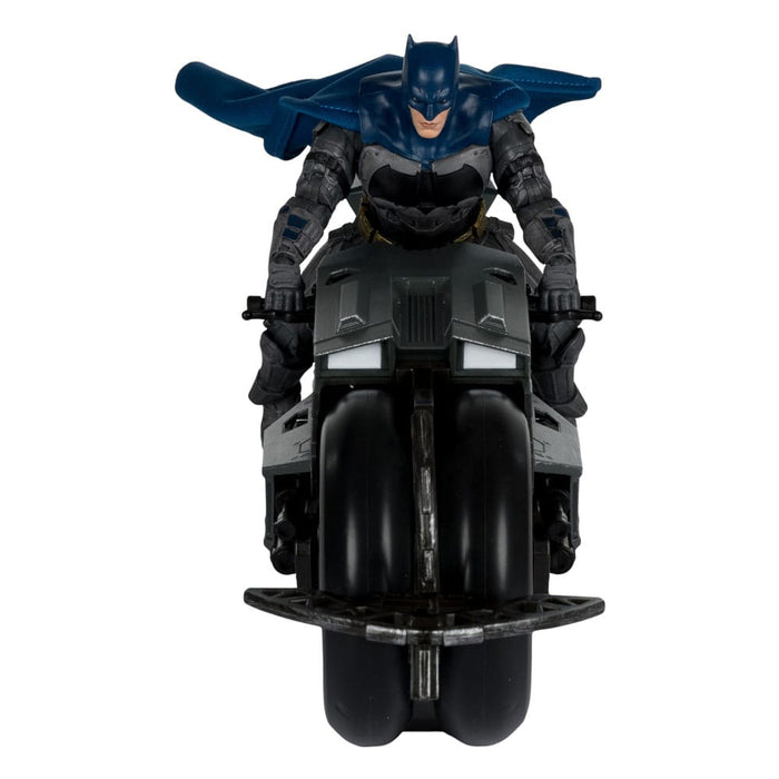 Batman con Batcycle da The Flash