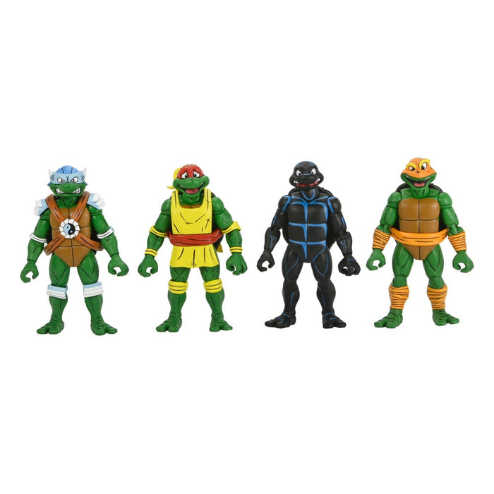 Teenage Mutant Ninja Turtles Stump Wrestling Action Figures 4-Pack (Archie Comics)