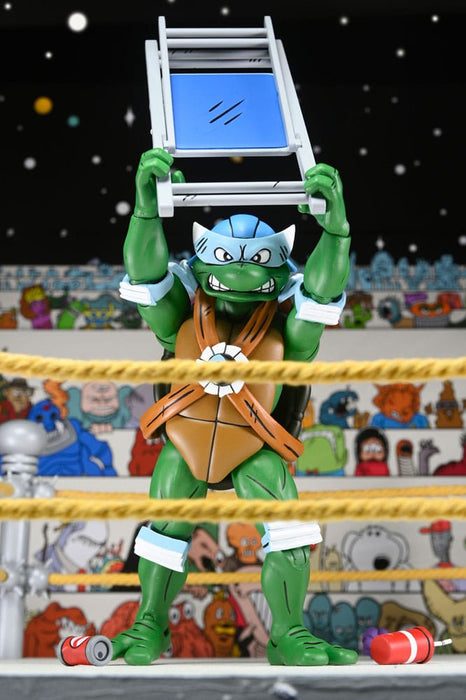 Teenage Mutant Ninja Turtles Stump Wrestling Action Figures 4-Pack (Archie Comics)