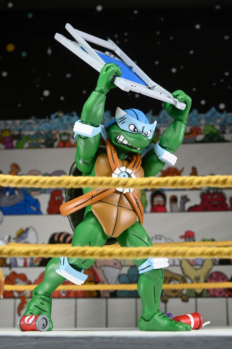 Teenage Mutant Ninja Turtles Stump Wrestling Action Figures 4-Pack (Archie Comics)
