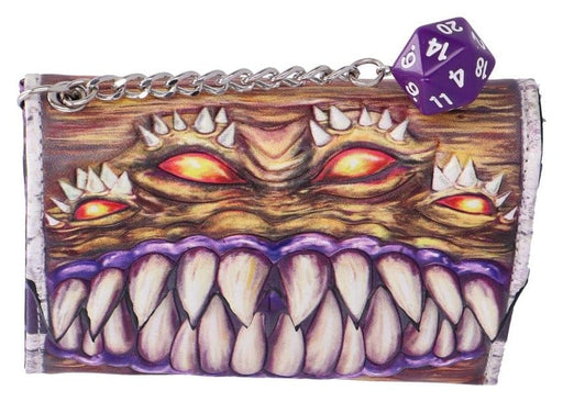 Dungeons & Dragons Geldbeutel Mimic (mit W20-Anhänger)