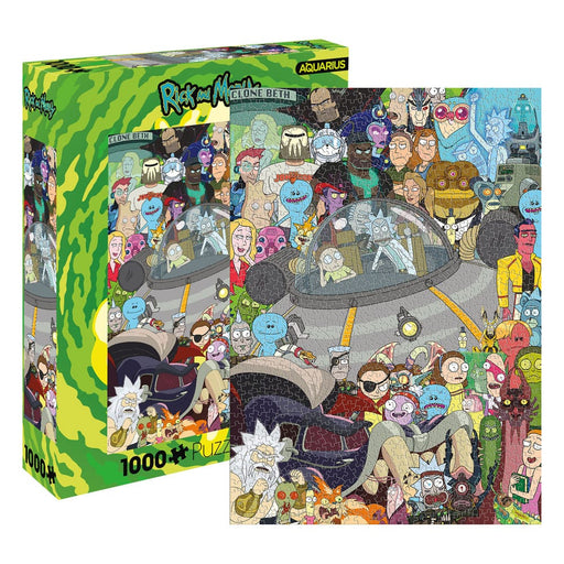 Rick and Morty group picture puzzle