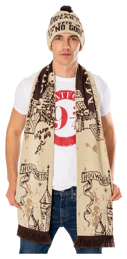 Harry Potter Marauder's Map Scarf (extra long)