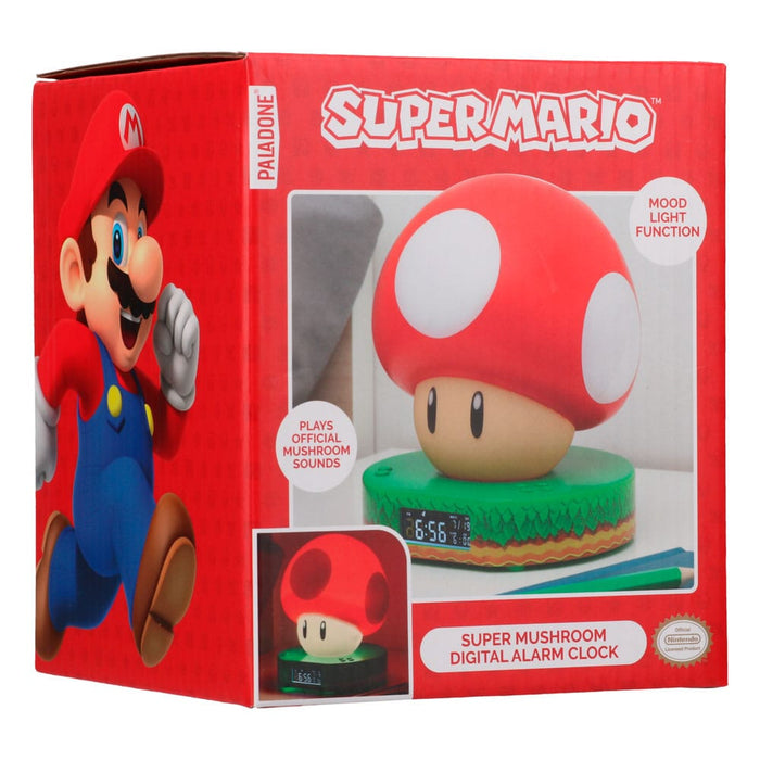 Super Mario Digitalwecker Super-Pilz