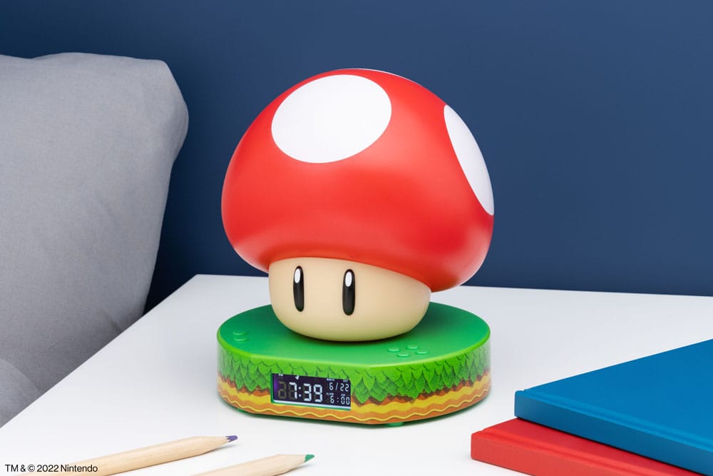 Super Mario Digitalwecker Super-Pilz