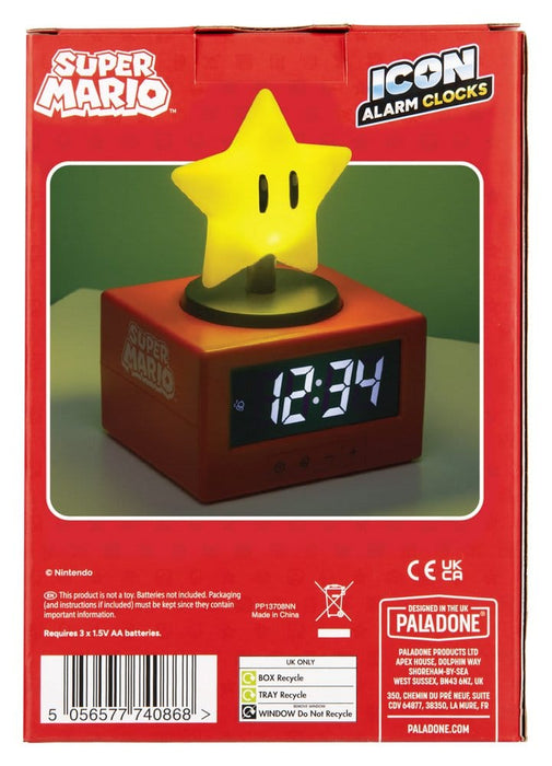 Super Mario Wecker Super-Stern