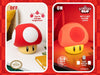 Lámpara de silicona Super Mario Superchampiñón